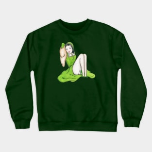 Anne Boleyn Pin-up Crewneck Sweatshirt